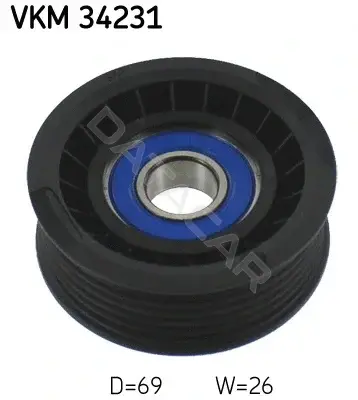 Ролик ремня генератора SKF VKM34231