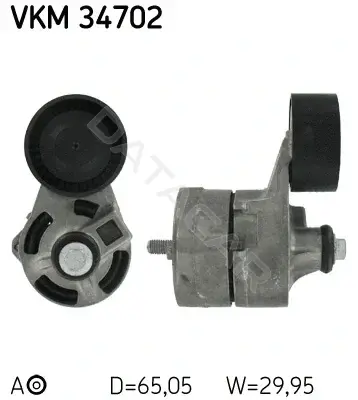 Натяжитель ремня генератора SKF VKM34702
