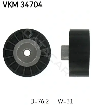Ролик ремня генератора SKF VKM34704
