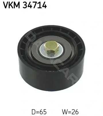 Ролик ремня генератора SKF VKM34714