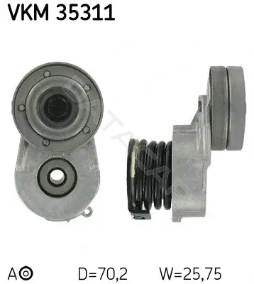 Натяжитель ремня генератора SKF VKM35311