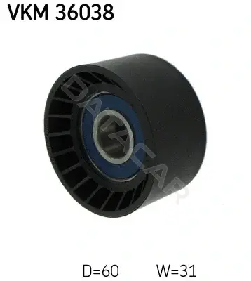 Ролик ремня генератора SKF VKM36038