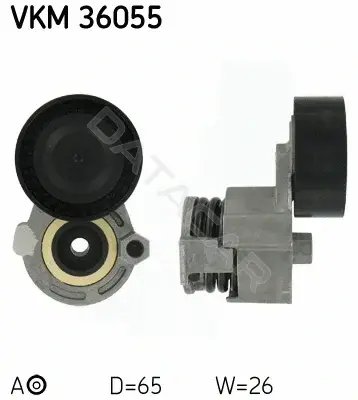 Натяжитель ремня генератора SKF VKM36055