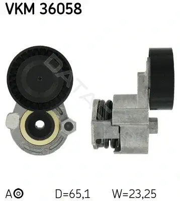 Натяжитель ремня генератора SKF VKM36058