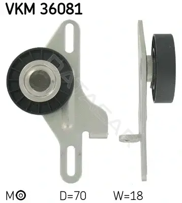 Натяжитель ремня генератора SKF VKM36081