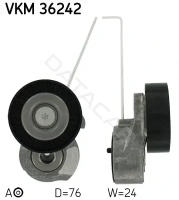 Натяжитель ремня генератора SKF VKM36242