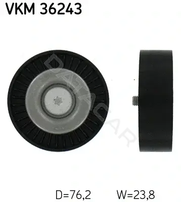 Ролик ремня генератора SKF VKM36243