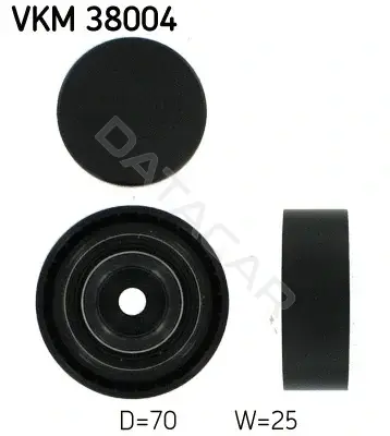 Ролик ремня генератора SKF VKM38004