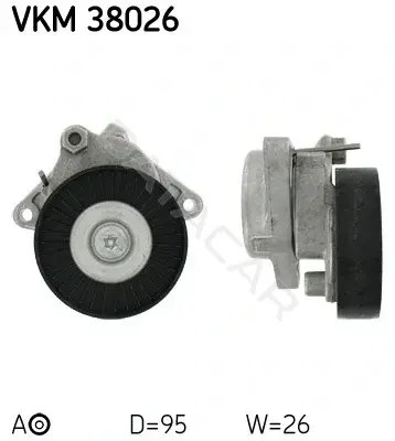 Натяжитель ремня генератора SKF VKM38026