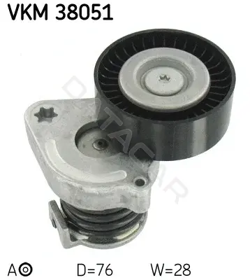 Натяжитель ремня генератора SKF VKM38051