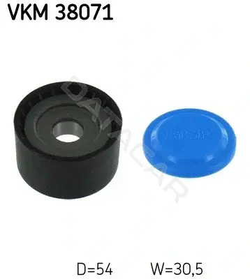 Ролик ремня генератора SKF VKM38071