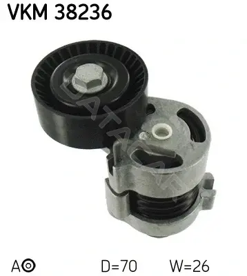 Натяжитель ремня генератора SKF VKM38236
