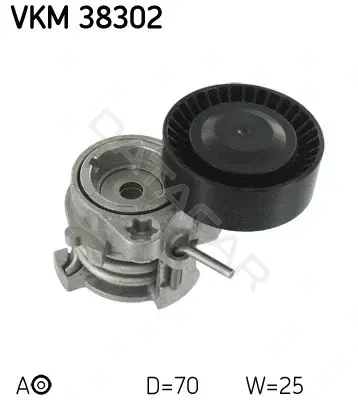Натяжитель ремня генератора SKF VKM38302