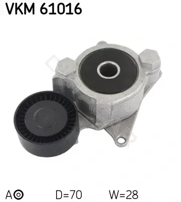 Натяжитель ремня генератора SKF VKM61016