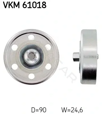 Ролик ремня генератора SKF VKM61018