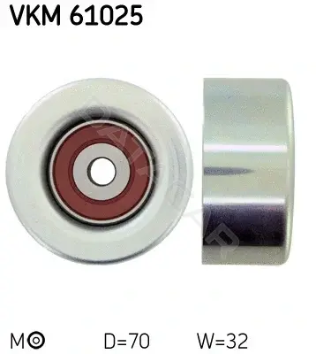 Ролик ремня генератора SKF VKM61025