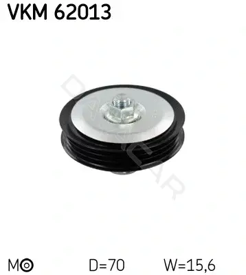 Натяжитель ремня генератора SKF VKM62013