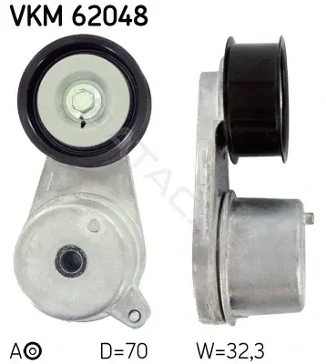 Натяжитель ремня генератора SKF VKM62048