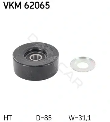 Натяжитель ремня генератора SKF VKM62065
