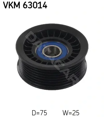Ролик ремня генератора SKF VKM63014