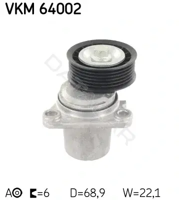 Натяжитель ремня генератора SKF VKM64002