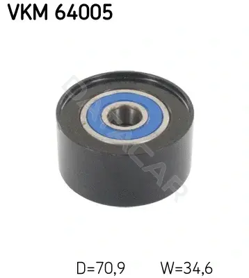 Ролик ремня генератора SKF VKM64005