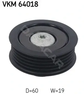 Ролик ремня генератора SKF VKM64018