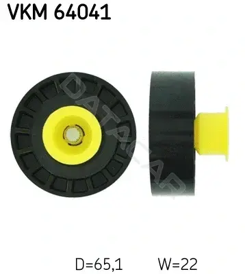 Ролик ремня генератора SKF VKM64041
