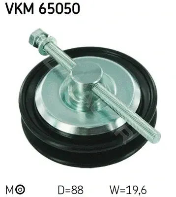 Ролик натяжной клинового ремня SKF VKM65050