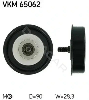 Натяжитель ремня генератора SKF VKM65062