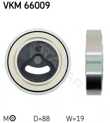 Натяжитель ремня генератора SKF VKM66009