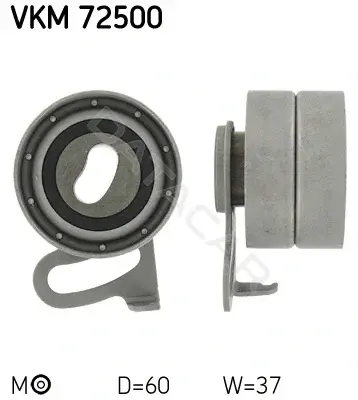 Натяжной ролик ГРМ SKF VKM72500