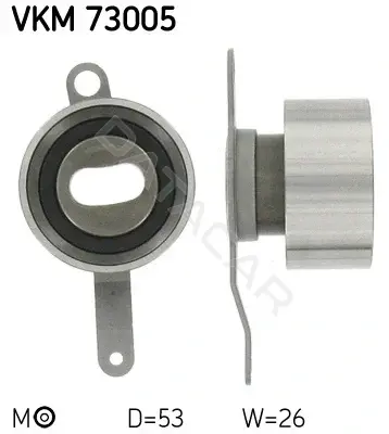 Натяжной ролик ГРМ SKF VKM73005