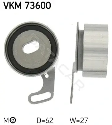 Натяжной ролик ГРМ SKF VKM73600