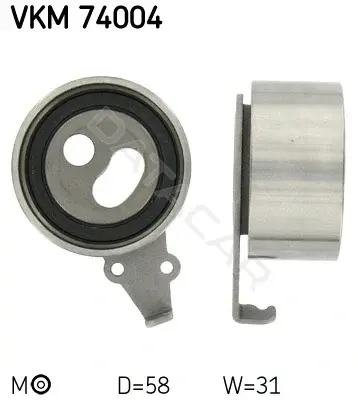 Натяжной ролик ГРМ SKF VKM74004