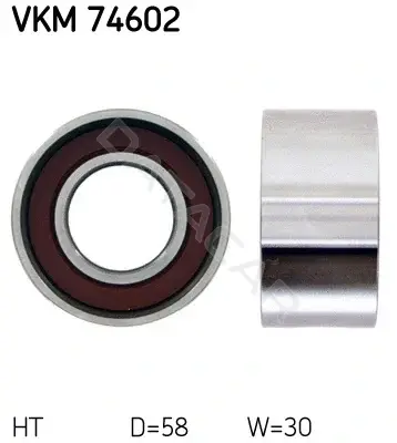 Натяжной ролик ГРМ SKF VKM74602
