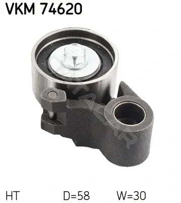 Натяжной ролик ГРМ SKF VKM74620