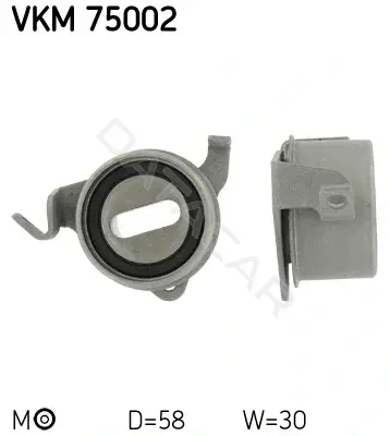 Натяжной ролик ГРМ SKF VKM75002