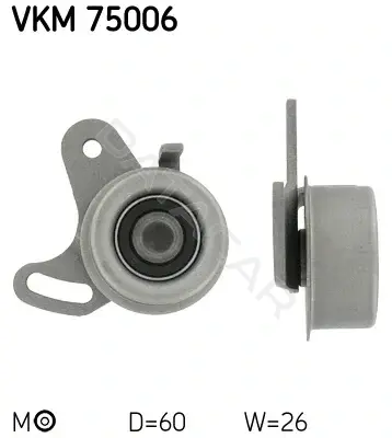 Натяжной ролик ГРМ SKF VKM75006