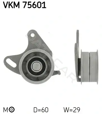 Натяжной ролик ГРМ SKF VKM75601