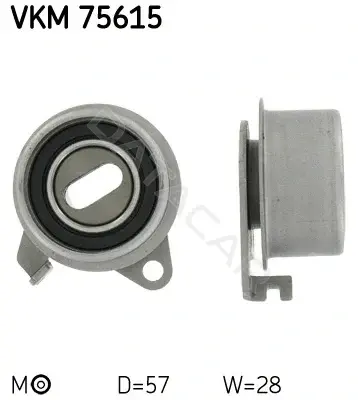 Натяжной ролик ГРМ SKF VKM75615