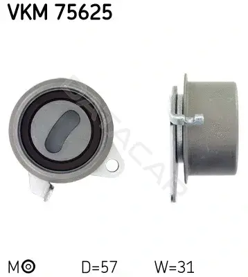 Натяжной ролик ГРМ SKF VKM75625