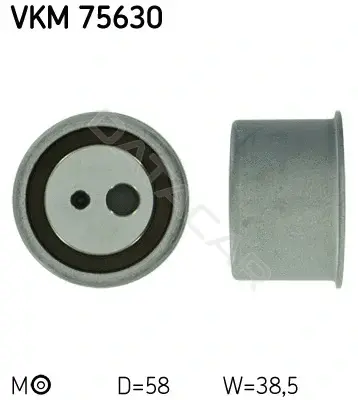 Натяжной ролик ГРМ SKF VKM75630