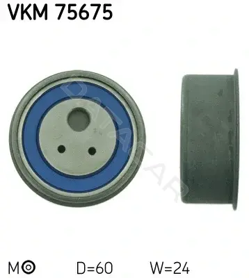 Натяжной ролик ГРМ SKF VKM75675