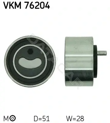 Натяжной ролик ГРМ SKF VKM76204