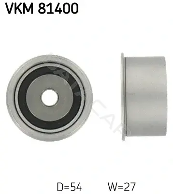 Ролик обводной ремня грм SKF VKM81400