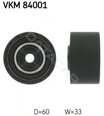 Ролик обводной ремня грм SKF VKM84001