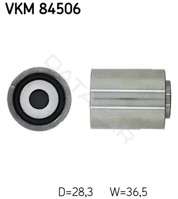 Ролик обводной ремня грм SKF VKM84506