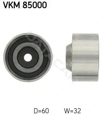 Ролик обводной ремня грм SKF VKM85000