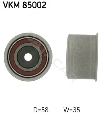 Ролик обводной ремня грм SKF VKM85002